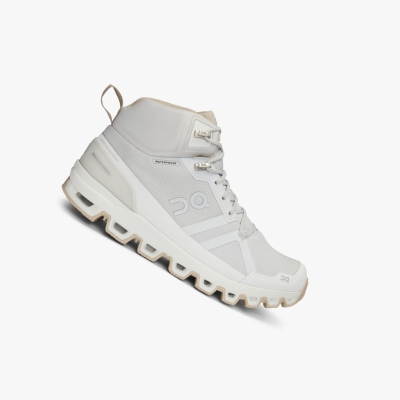 Grey Women's QC Cloudrock Waterproof Hiking Boots | 012894-IPN